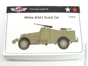 1/72 White M3A1 Scout Car - AGB