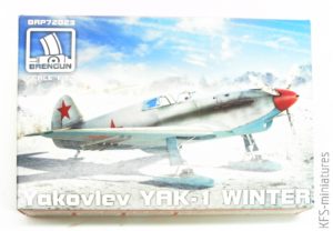 1/72 Yakovlev Yak-1 Winter - Brengun