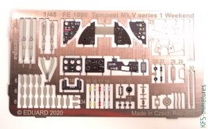 1/48 Tempest Mk.V - Weekend - Eduard