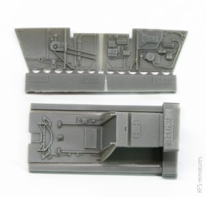 1/48 Bf 109F cockpit w/ early seat - Eduard