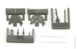 1/48 Bf 109F cockpit w/ early seat - Eduard