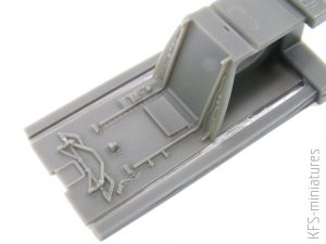 1/48 Bf 109F cockpit w/ early seat - Eduard