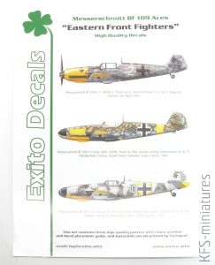 Eastern Front Fighters - Messerschmitt Bf 109 Aces - Exito Decals