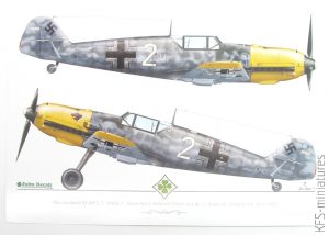 Eastern Front Fighters - Messerschmitt Bf 109 Aces - Exito Decals