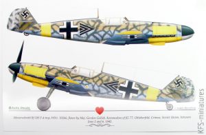 Eastern Front Fighters - Messerschmitt Bf 109 Aces - Exito Decals