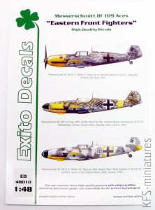 Eastern Front Fighters - Messerschmitt Bf 109 Aces - Exito Decals