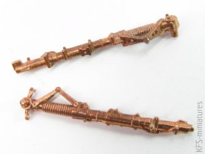 1/48 Fw 190A undercarriage legs BRONZE - Eduard