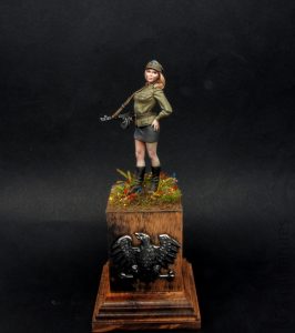 70mm Polish People's Army Pin-up girl