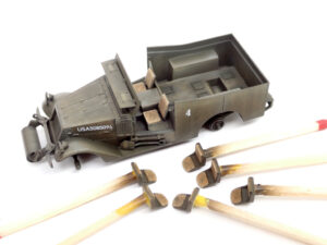 1/72 White M3A1 Scout Car - Budowa cz.2