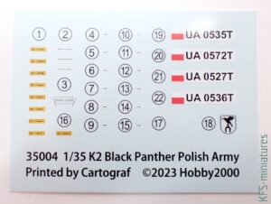 1/35 K2 'Black Panther' - Polish Army - Hobby 2000