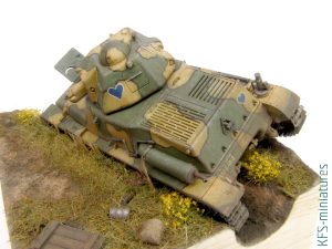 1/35 Hotchkiss H38 - Budowa Cz.3