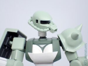 Zaku Girl - Budowa