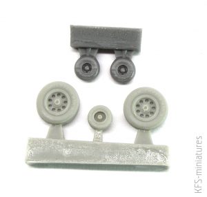 1/72 Mirage F.1 wheels set - ResKit