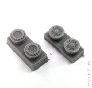 1/72 Mirage F.1 wheels set - ResKit