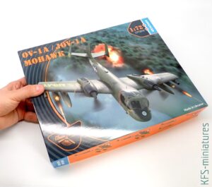 1/72 OV-1 A/JOV-1A Mohawk - Clear Prop Models