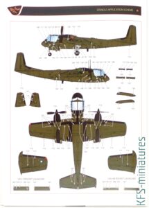 1/72 OV-1 A/JOV-1A Mohawk - Clear Prop Models