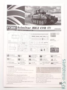 1/72 Fv107 Scimitar Mark 2 - FORE HOBBY