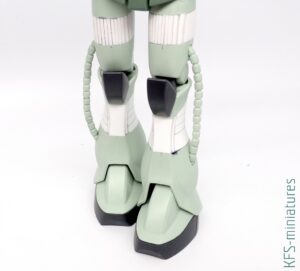 Zaku Girl - Budowa