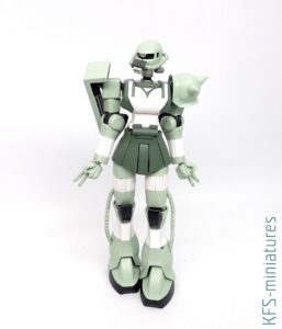 Zaku Girl - Budowa