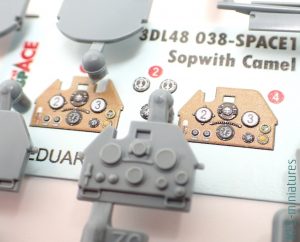 1/48 Sopwith Camel - Dodatki