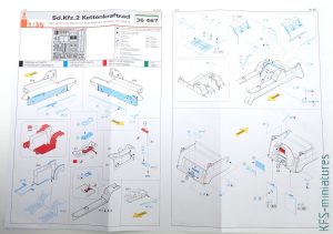 1/35 Sd.Kfz.2 Kettenkraftrad - Waloryzacje - Eduard