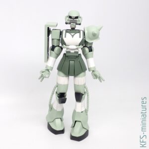 Zaku Girl - Budowa