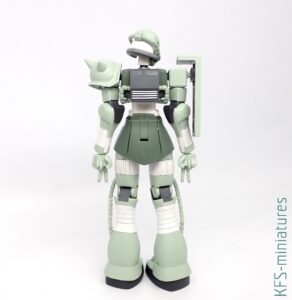 Zaku Girl - Budowa