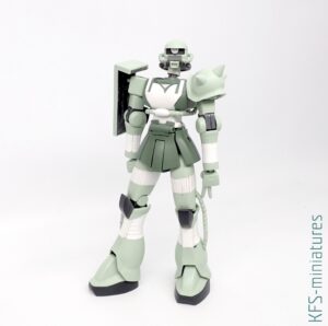 Zaku Girl - Budowa