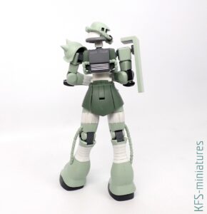 Zaku Girl - Budowa