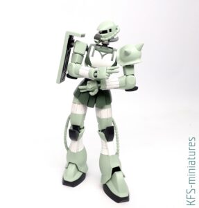 Zaku Girl - Budowa