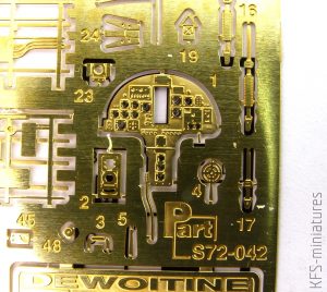 1/72 Dewoitine D.520 - Blachy - Part