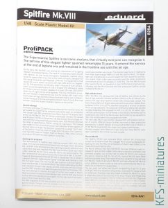 1/48 Spitfire Mk.VIII - ProfiPack - Eduard