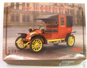 1/24 Type AG 1910 Paris Taxi - ICM