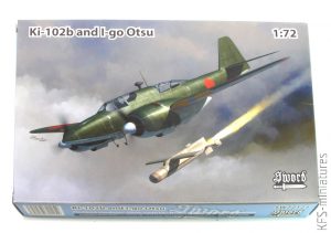 1/72 Kawasaki Ki-102b Randy and I-Go Otsu missile - Sword