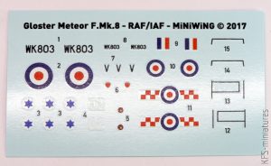 1/144 Gloster METEOR T.Mk.8 - Miniwing