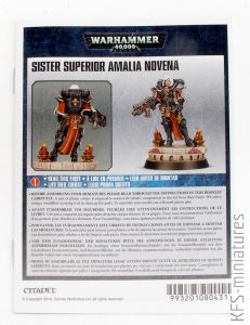 28mm Sister Superior Amalia Novena - Games Workshop