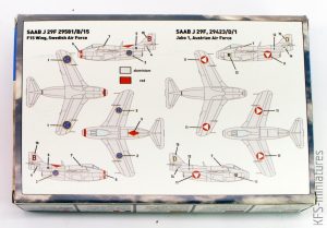 1/144 SAAB J-29F „TUNNAN“ - Miniwing