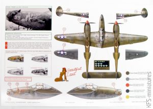 Lightning Strike - P-38F/G - Exito Decals