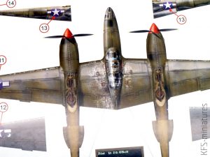 Lightning Strike - P-38F/G - Exito Decals