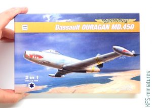 1/144 Dassault Ouragan MD.450 - Miniwing