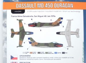 1/144 Dassault Ouragan MD.450 - Miniwing