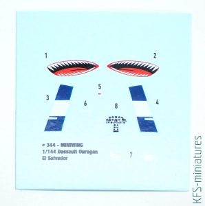 1/144 Dassault Ouragan MD.450 - Miniwing