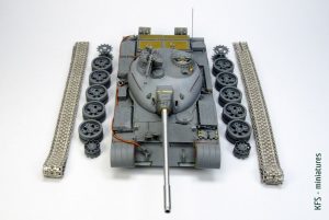 1/35 Chinese Medium Tank Type 59 - Budowa