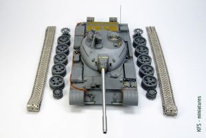 1/35 Chinese Medium Tank Type 59 - Budowa