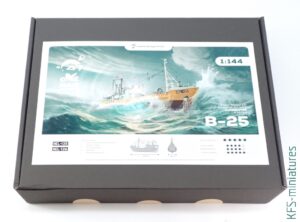 1/144 Kuter prawoburtowy B-25 "Hel" - One Man Shipyard