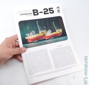 1/144 Kuter prawoburtowy B-25 "Hel" - One Man Shipyard