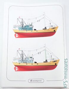 1/144 Kuter prawoburtowy B-25 "Hel" - One Man Shipyard