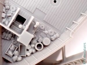 1/144 Kuter prawoburtowy B-25 "Hel" - One Man Shipyard