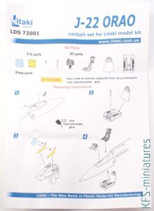 1/72 J-22 Orao Cockpit Set - Litaki 1/72 J-22 Orao Cockpit Set - Litaki