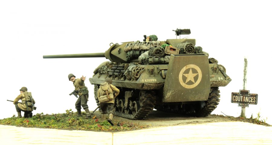 1/48 M10 Wolverine - Operation Cobra 1944 - Budowa cz.1